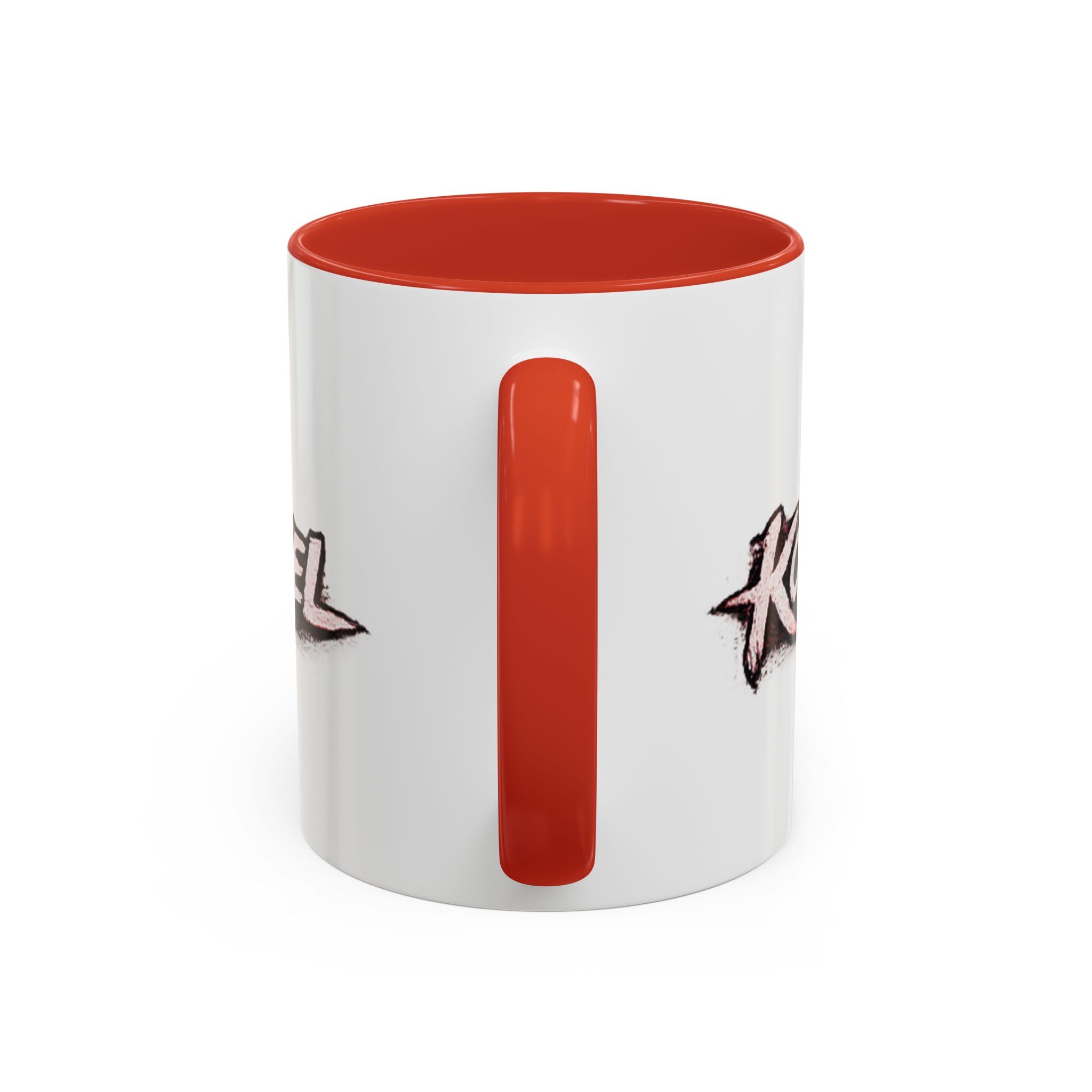 Dark Bunny Logo Accent Coffee Mug — 'Kartel' Graphic 11/15oz