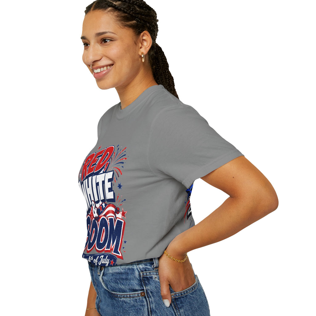 Red, White & Boom 4th of July T-Shirt