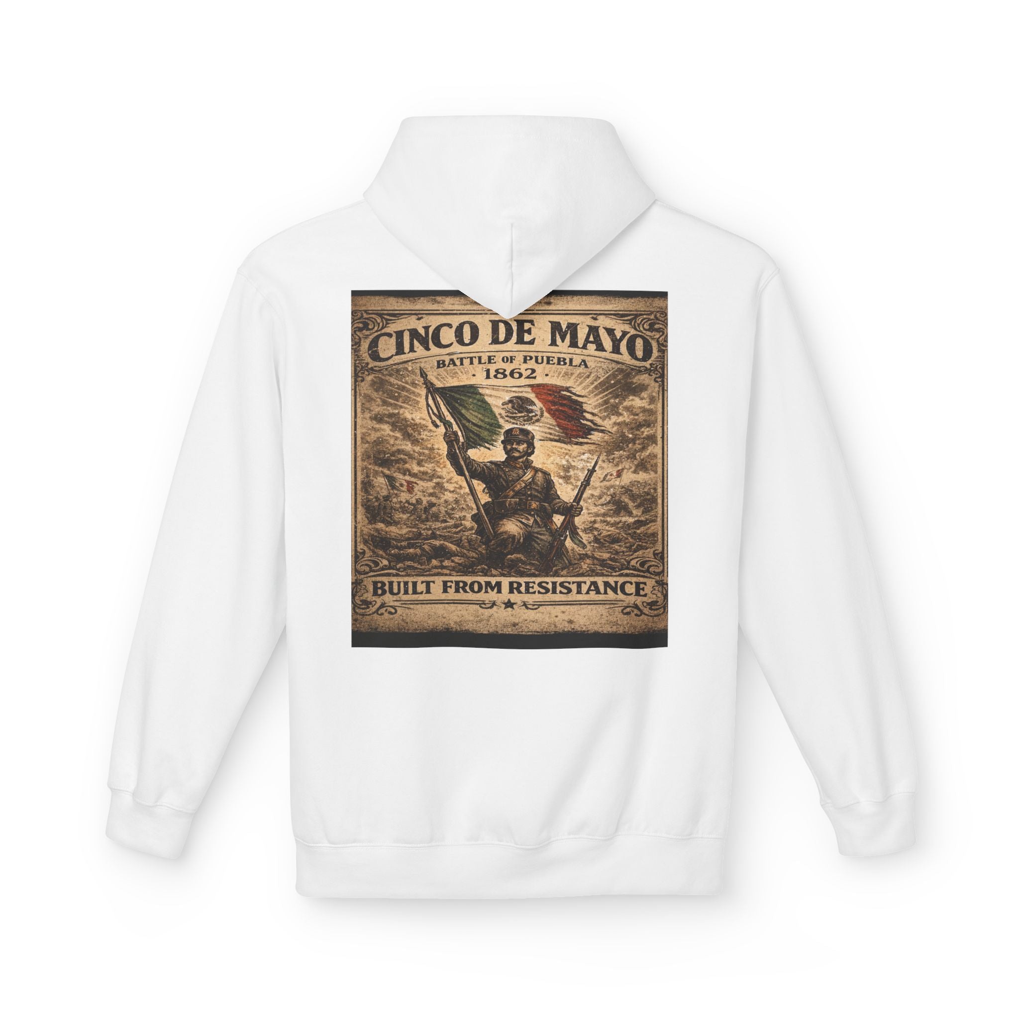 Cinco de Mayo Hoodie — Built From Resistance Vintage Mexican Pride Pullover
