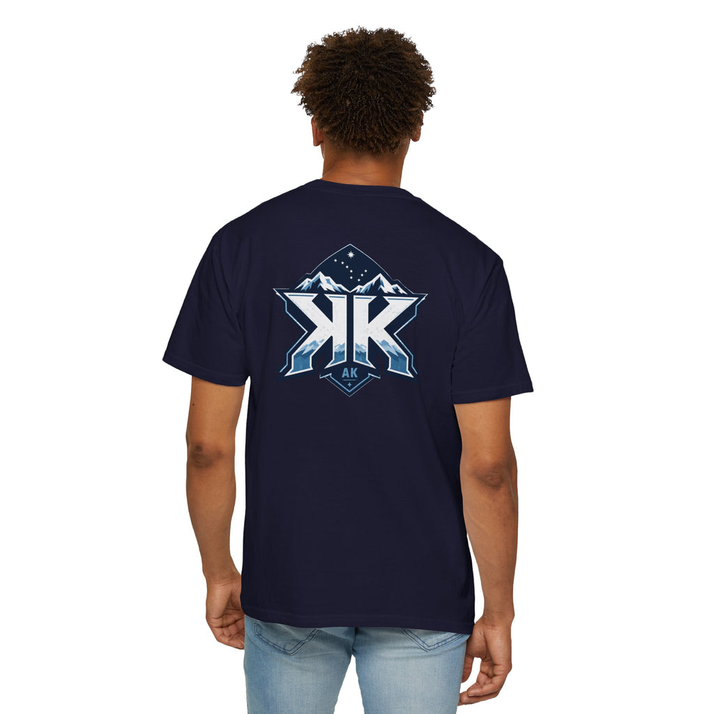 Alaska Moose Aurora Graphic T-Shirt — "Lower 48 Could Never"