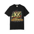 Cinco de Mayo Graphic T-Shirt — 'KK' Distressed Mexican Flag Design