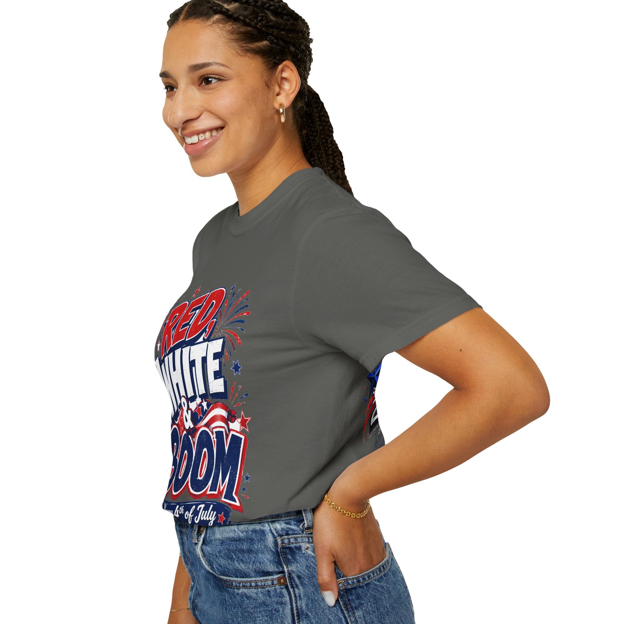 Red, White & Boom 4th of July T-Shirt