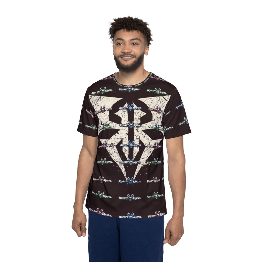 Men's Graphic Jersey — Scary Bunny Skull All-Over Print
