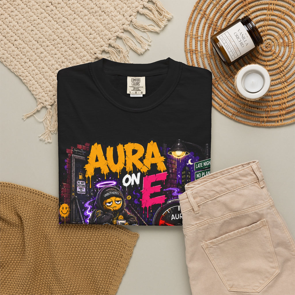 Aura On, Still Outside T-Shirt — Urban Graffiti Gaming Tee