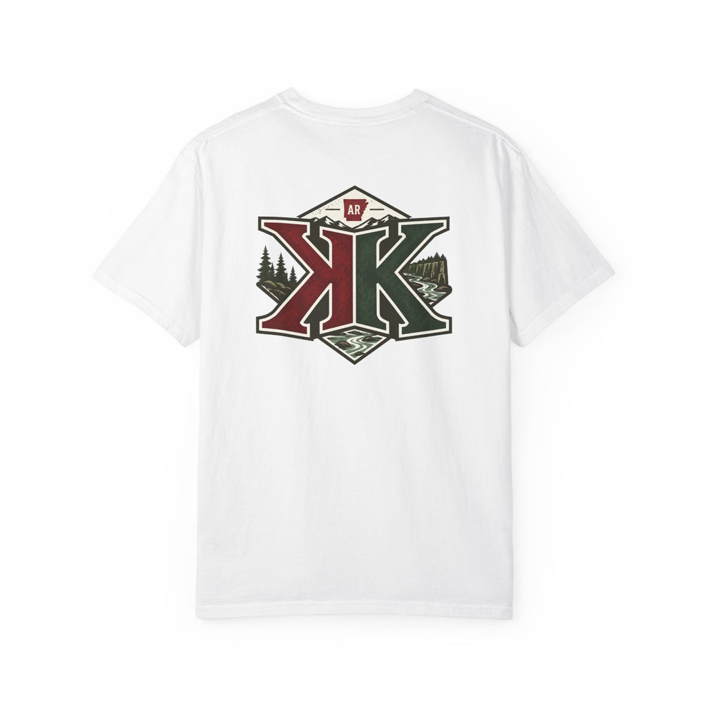 Arkansas Gator Graphic T-Shirt — 'Arkansas' Swamp Monster Design, Backroad State Pride Tee