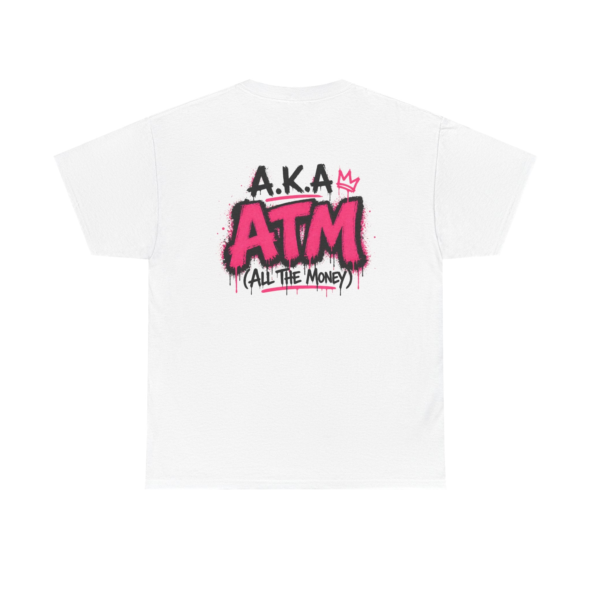 Mom Made of Money T-Shirt — 'A.K.A. ATM (All The Money)' Graphic Tee for Moms, Mother's Day Gift