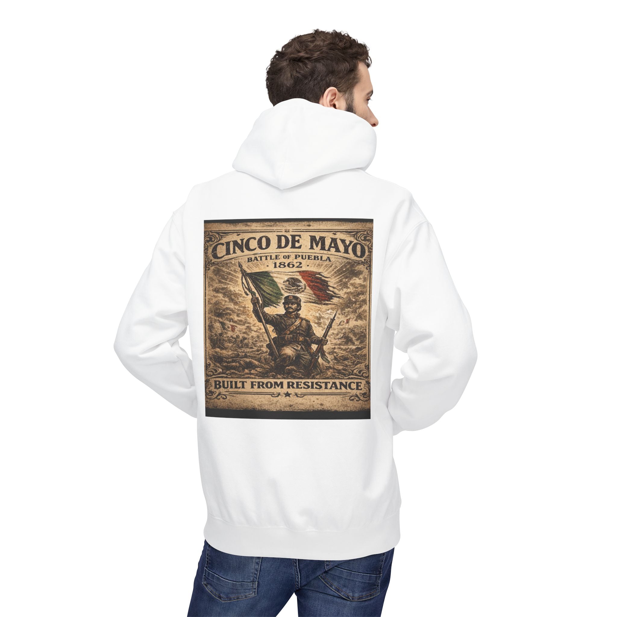 Cinco de Mayo Hoodie — Built From Resistance Vintage Mexican Pride Pullover