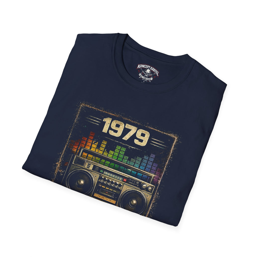1979 The Vibes Retro Boombox T-Shirt