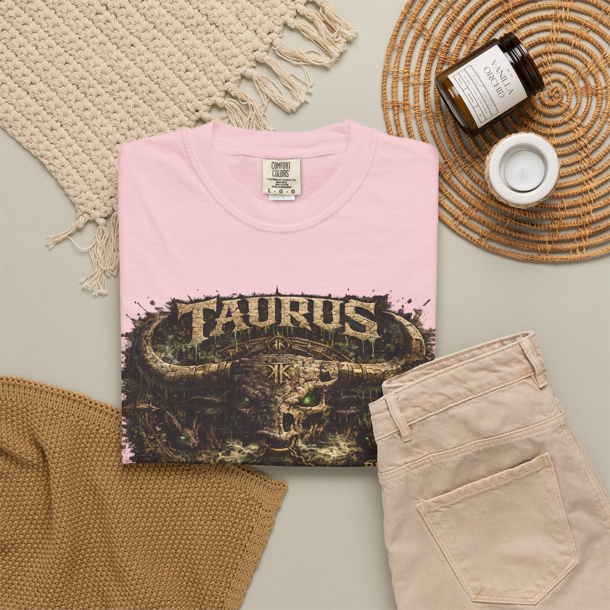 Taurus Zodiac T-Shirt — 'Built to Endure' Graphic Tee