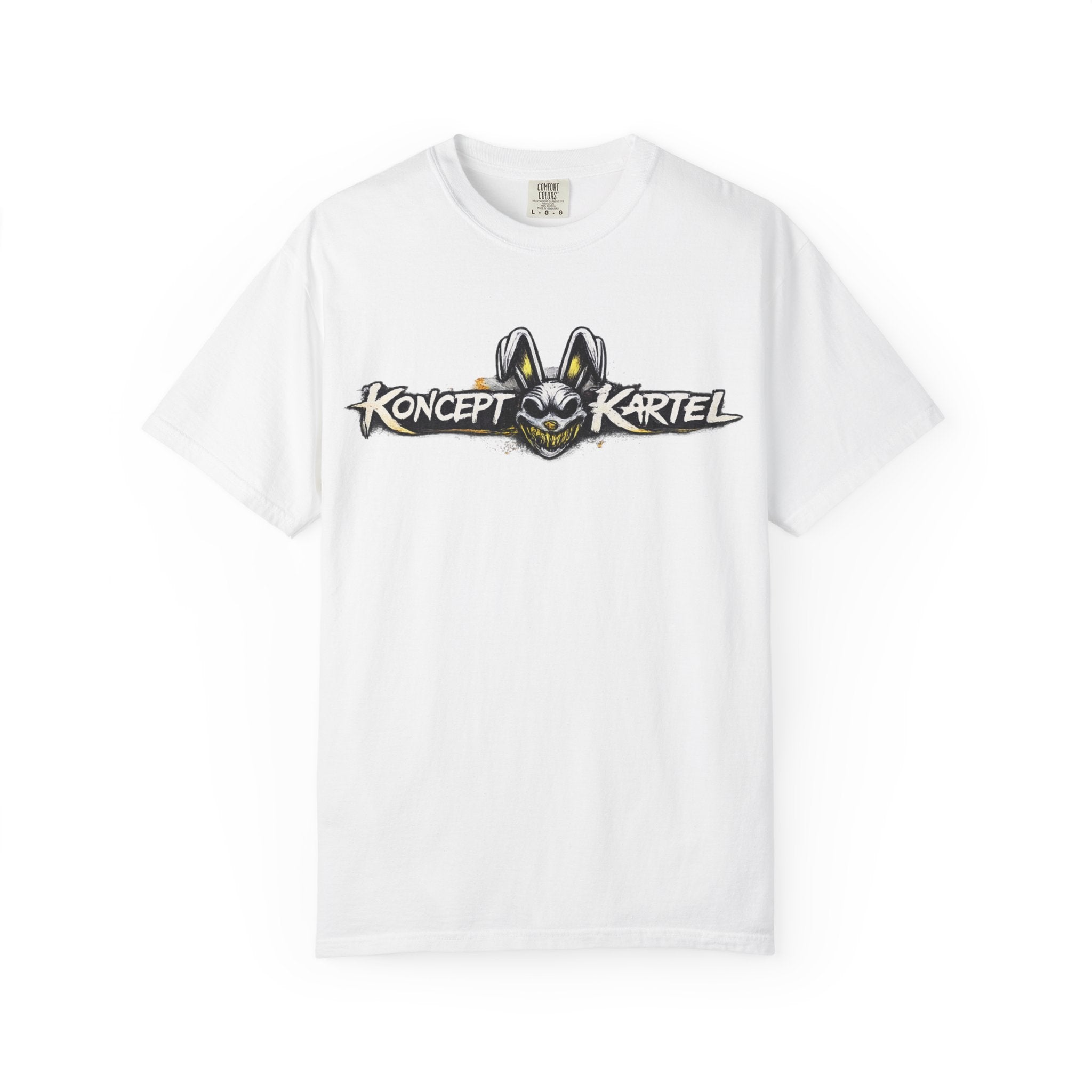 T-Shirt — Koncept Kartel “Warning: Creative Chaos” Graphic Tee