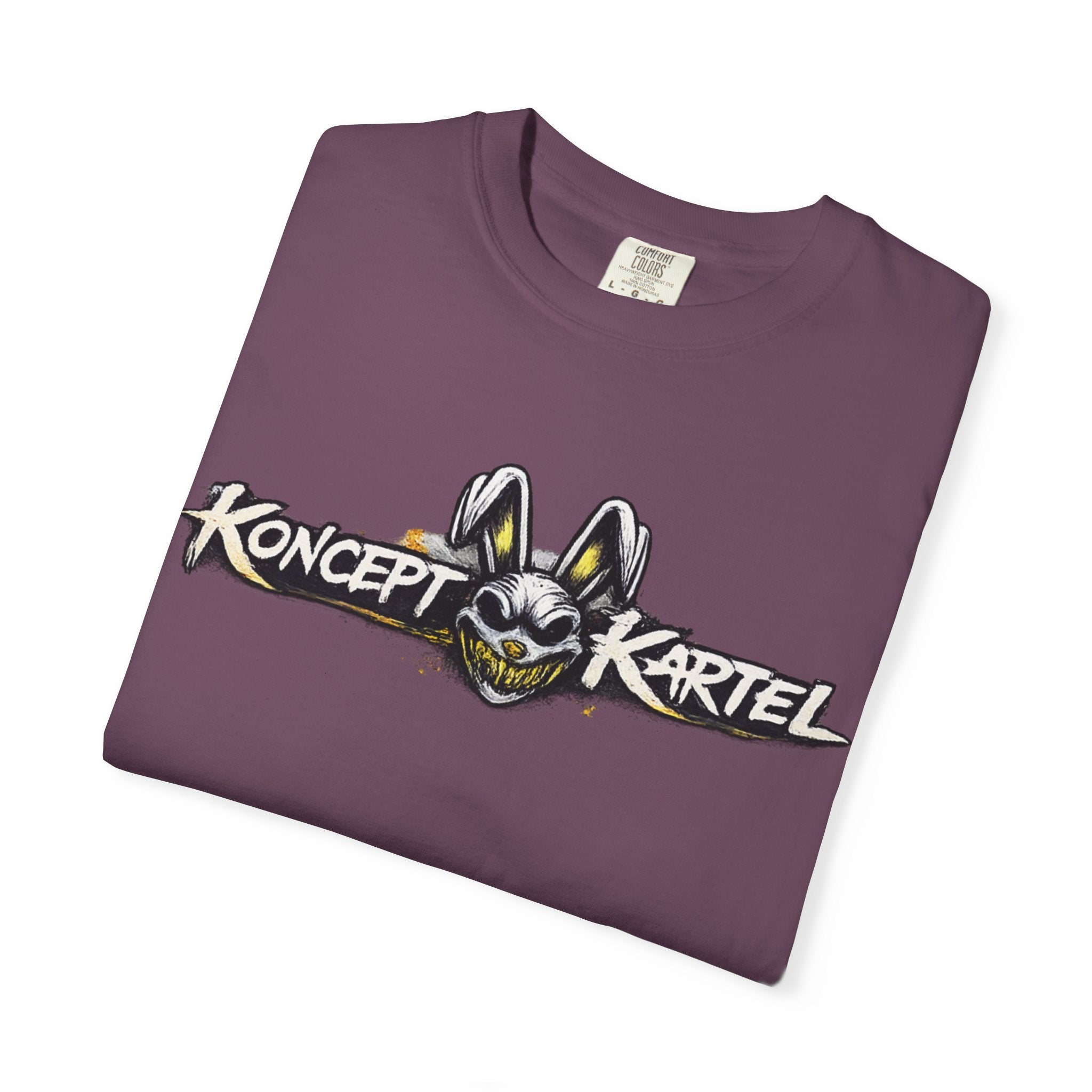 T-Shirt — Koncept Kartel “Warning: Creative Chaos” Graphic Tee