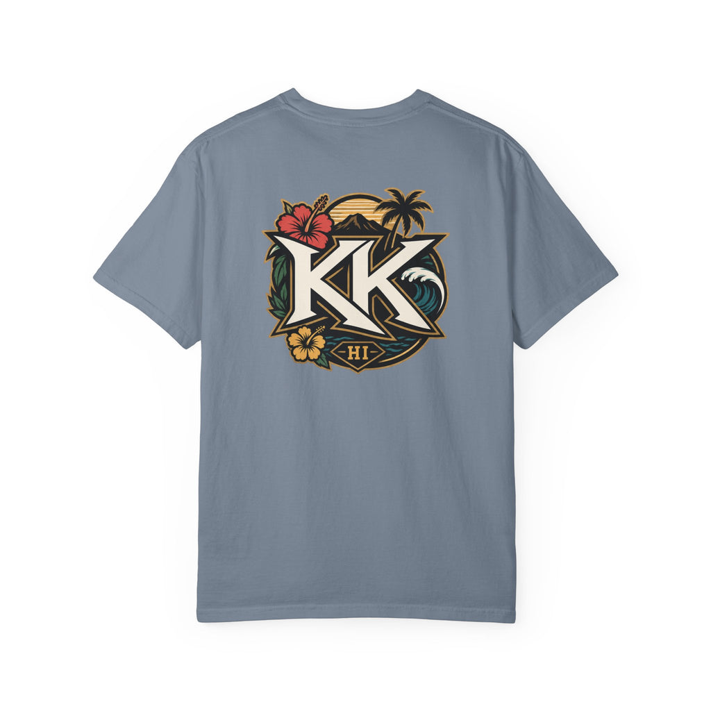 Hawaii Island Vibes T-Shirt — 'Island Time, Main Character Vibes' Tropical Tee