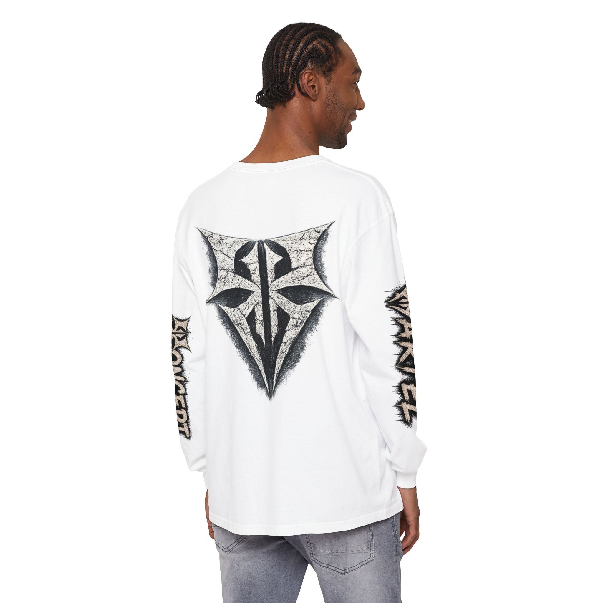 Built Not Bought Long Sleeve T-Shirt — Mechanic/Builder Graphic Tee