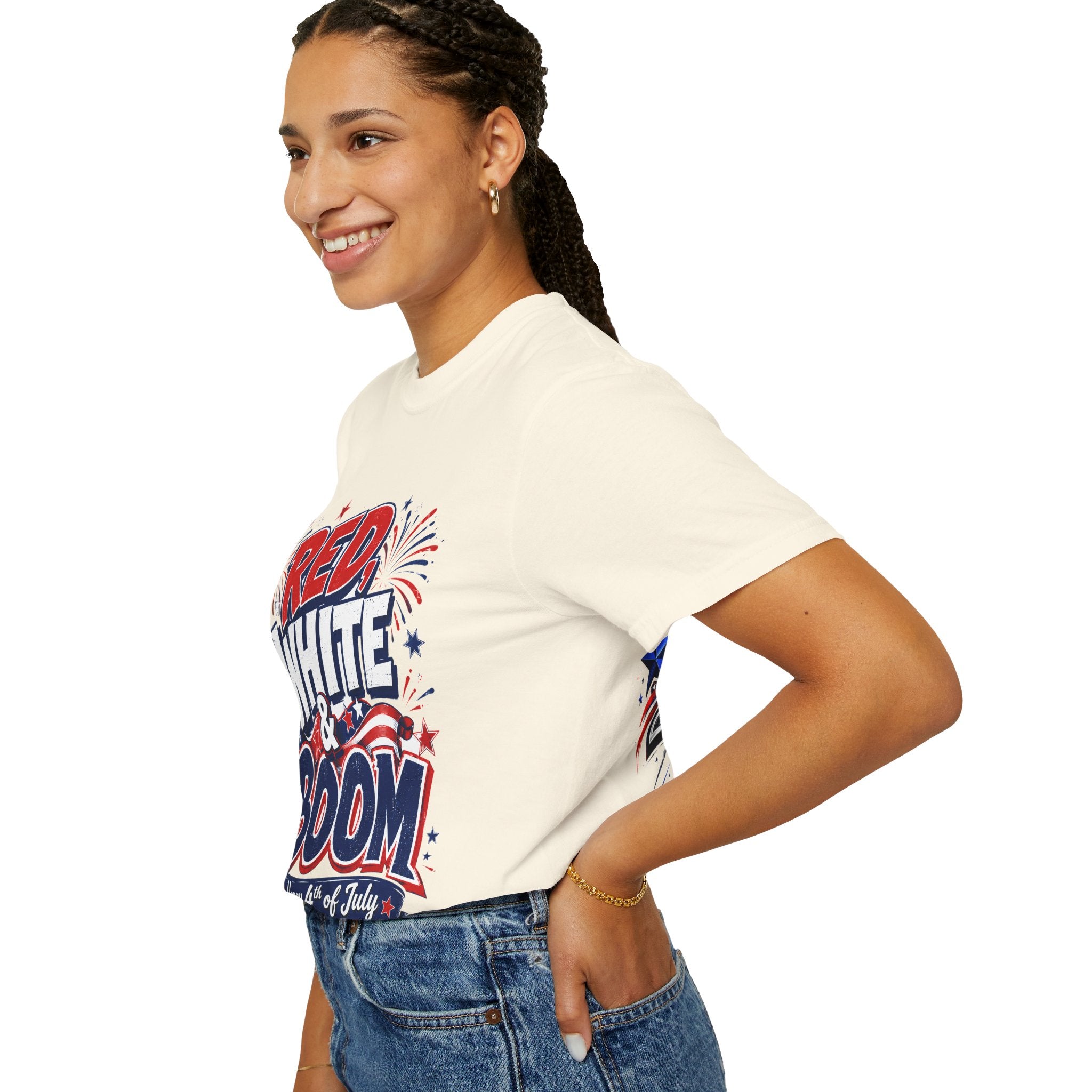 Red, White & Boom 4th of July T-Shirt