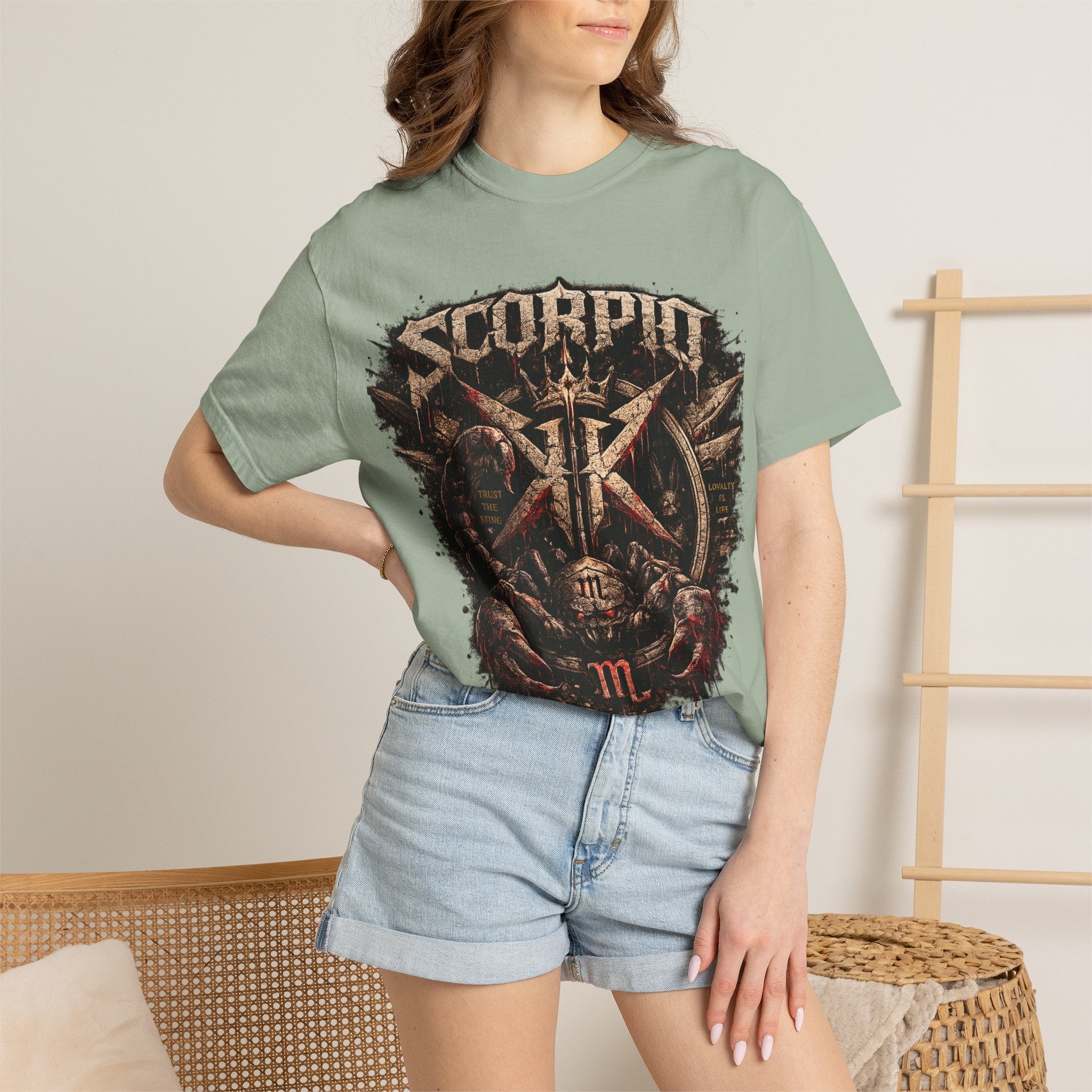 Scorpio Zodiac Graphic T‑Shirt