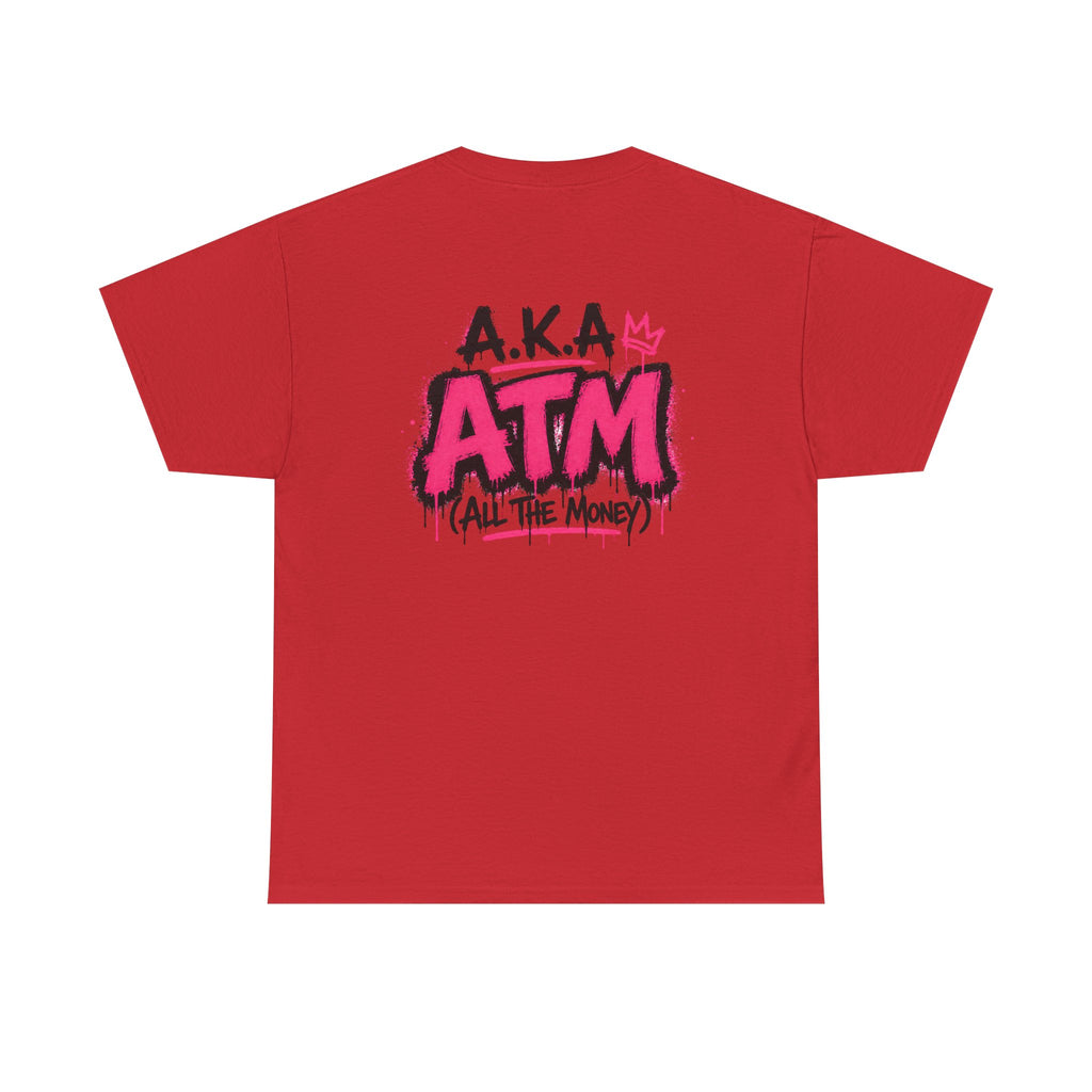 Mom Made of Money T-Shirt — 'A.K.A. ATM (All The Money)' Graphic Tee for Moms, Mother's Day Gift