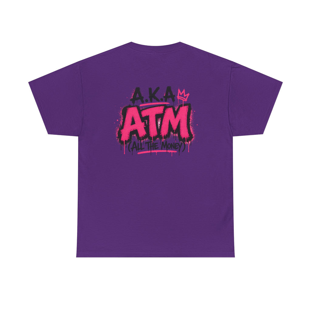 Mom Made of Money T-Shirt — 'A.K.A. ATM (All The Money)' Graphic Tee for Moms, Mother's Day Gift