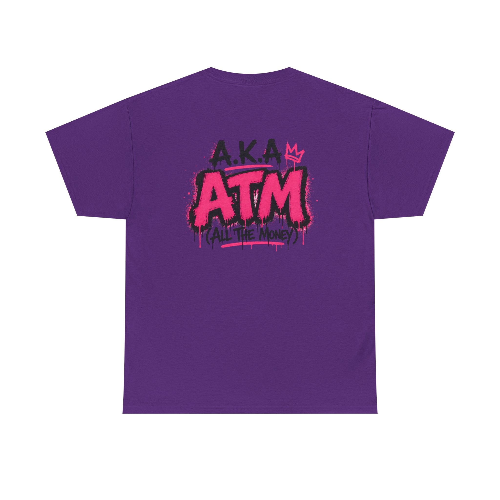 Mom Made of Money T-Shirt — 'A.K.A. ATM (All The Money)' Graphic Tee for Moms, Mother's Day Gift