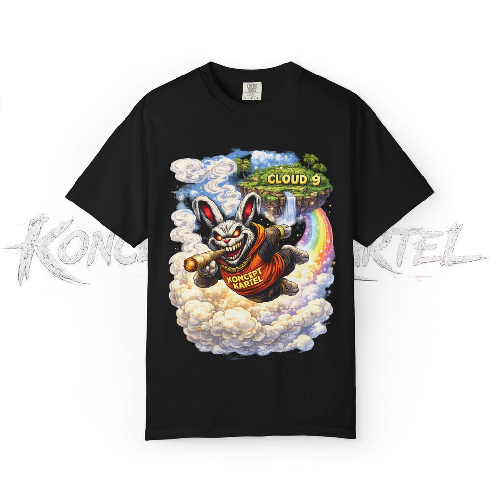 Cloud 9 Bunny Graphic T-Shirt — Koncept Kartel Streetwear