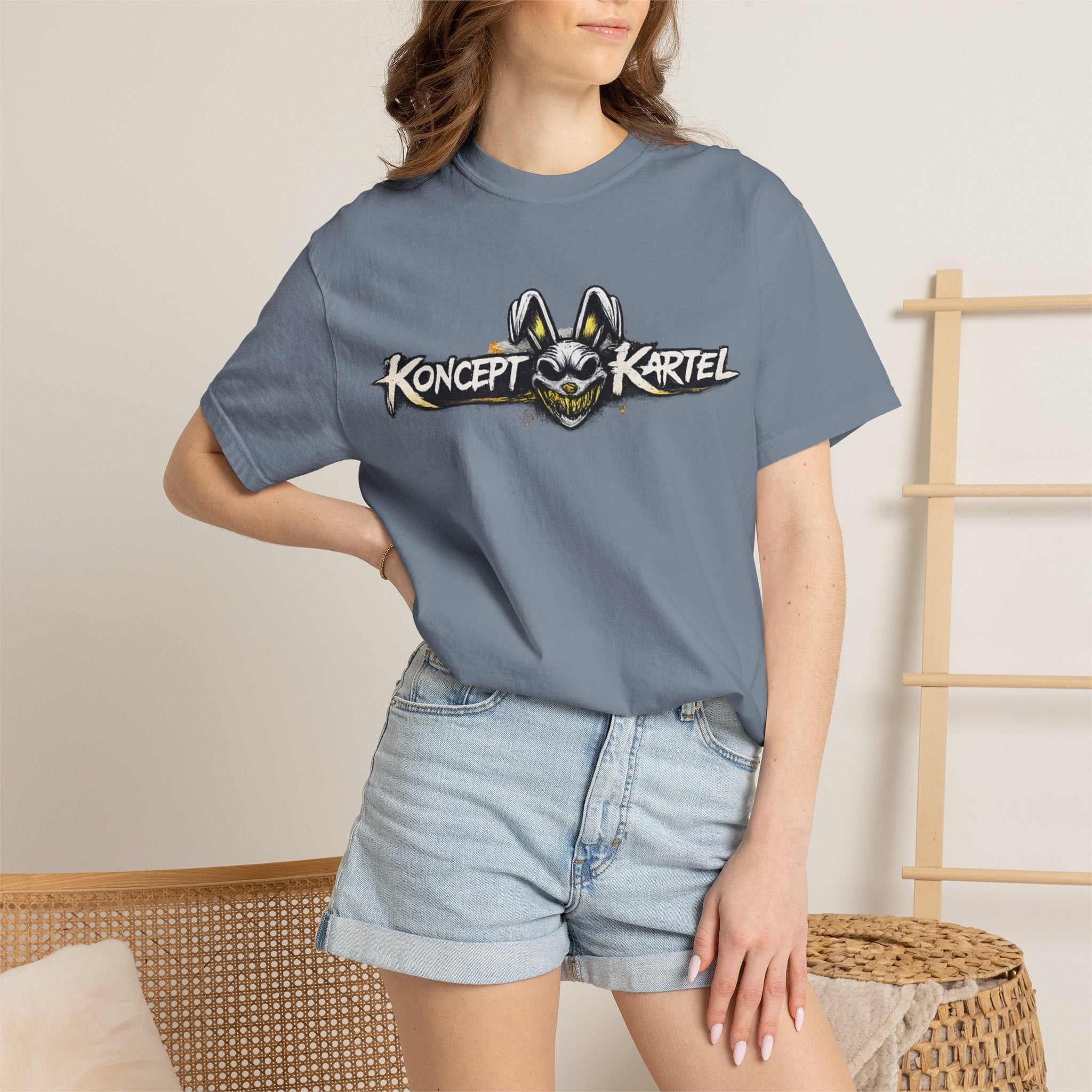 T-Shirt — Koncept Kartel “Warning: Creative Chaos” Graphic Tee