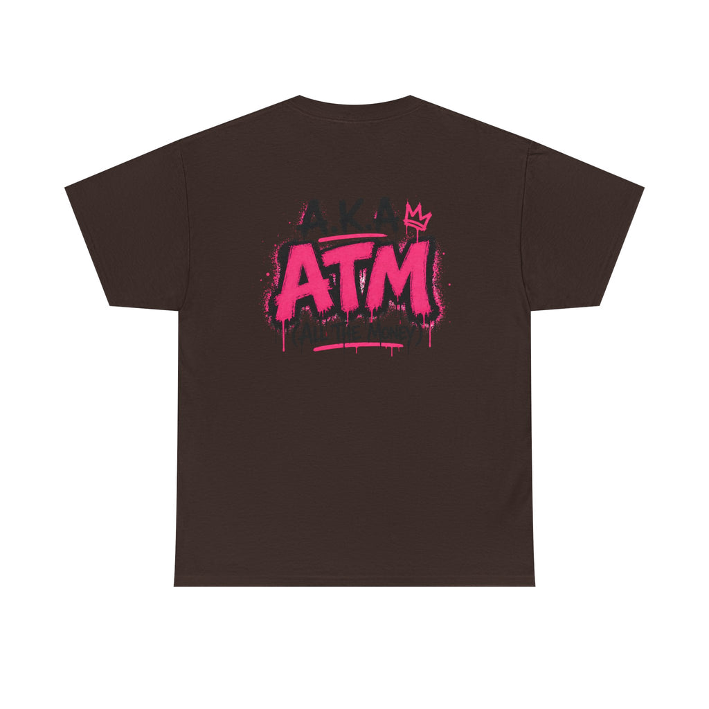 Mom Made of Money T-Shirt — 'A.K.A. ATM (All The Money)' Graphic Tee for Moms, Mother's Day Gift