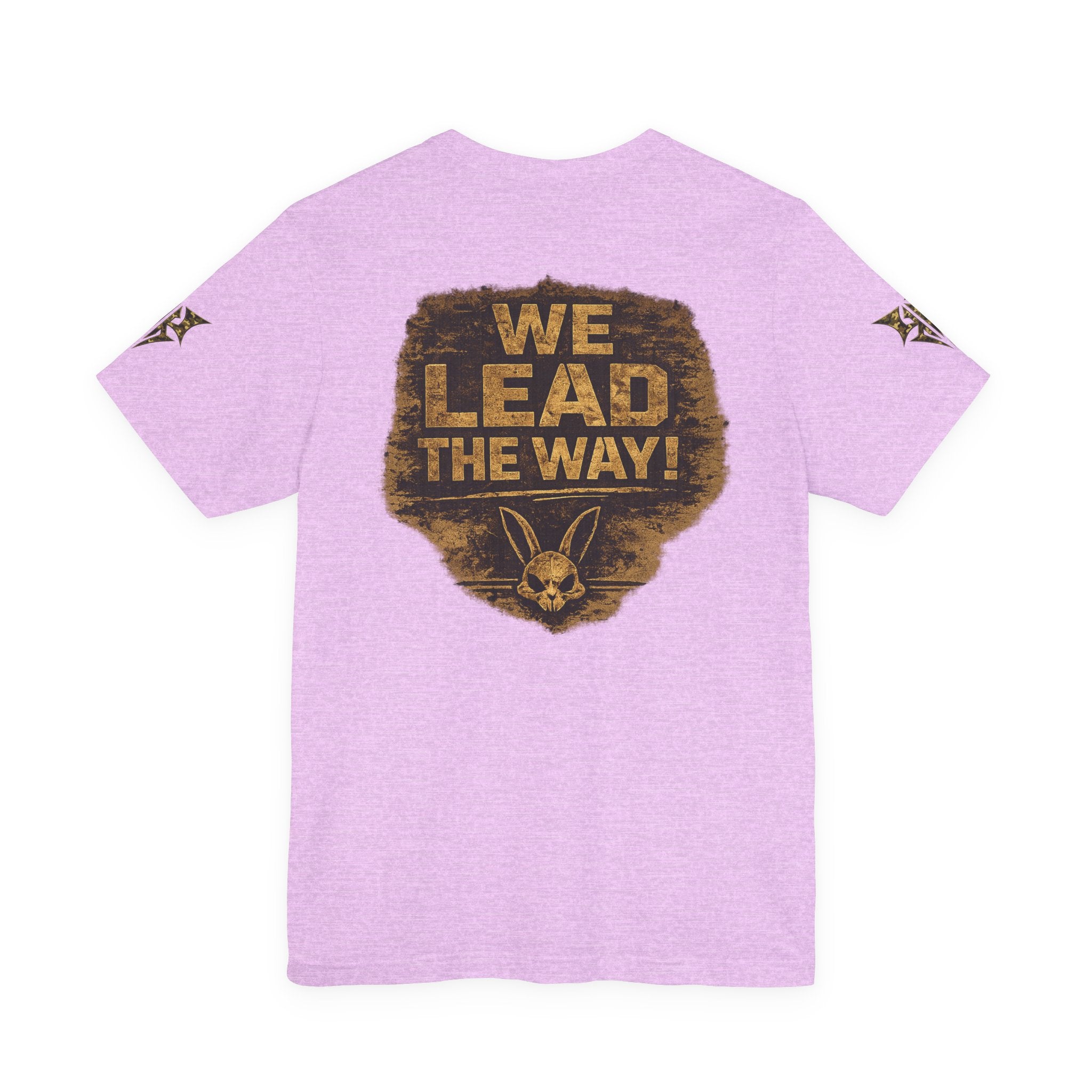 Army We Lead The Way Graphic Tee — Military Skull & Flag T-Shirt