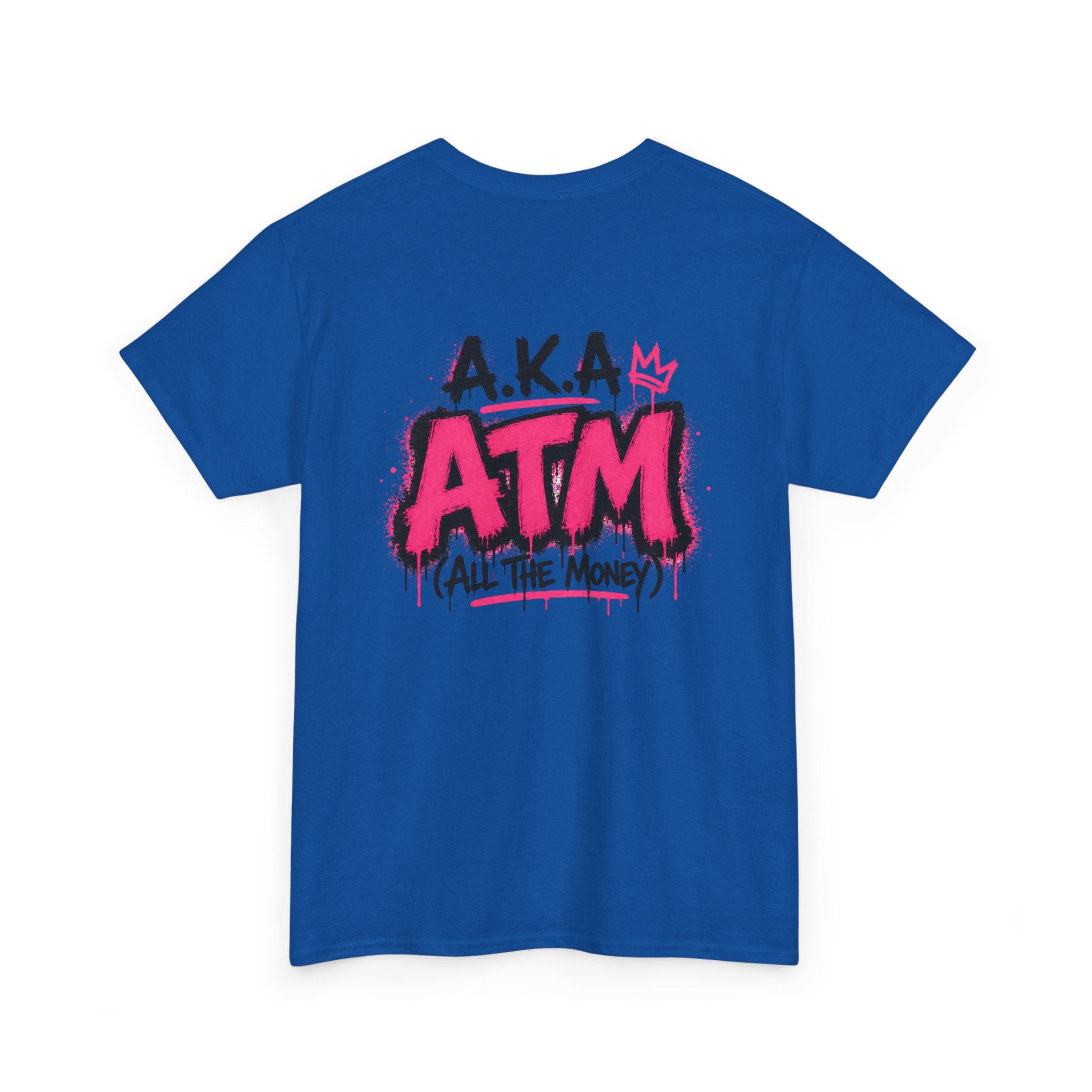 Mom Made of Money T-Shirt — 'A.K.A. ATM (All The Money)' Graphic Tee for Moms, Mother's Day Gift