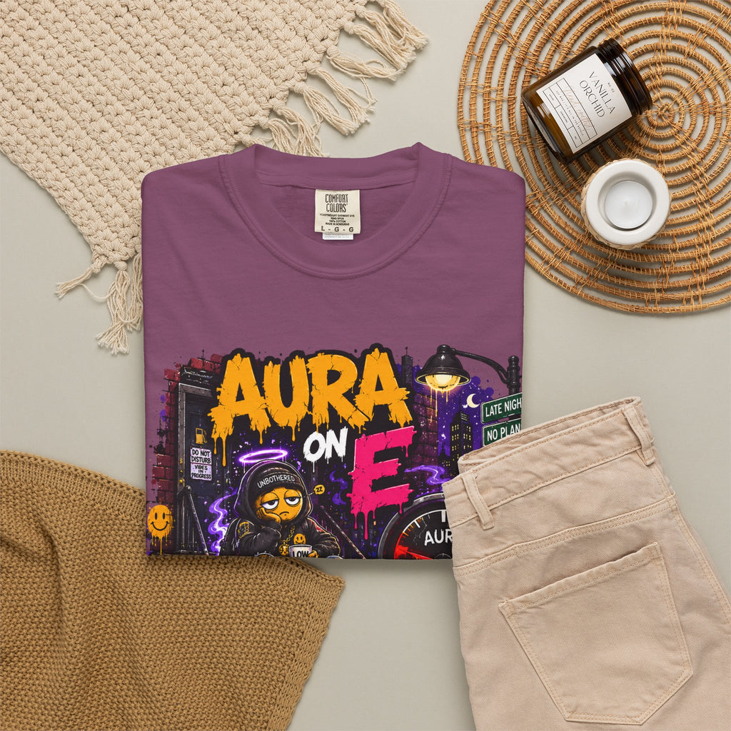Aura On, Still Outside T-Shirt — Urban Graffiti Gaming Tee