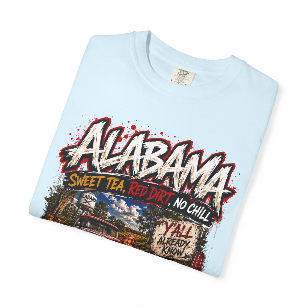 Alabama Vintage Truck T-Shirt — Sweet Tea, No Chill Graphic Tee