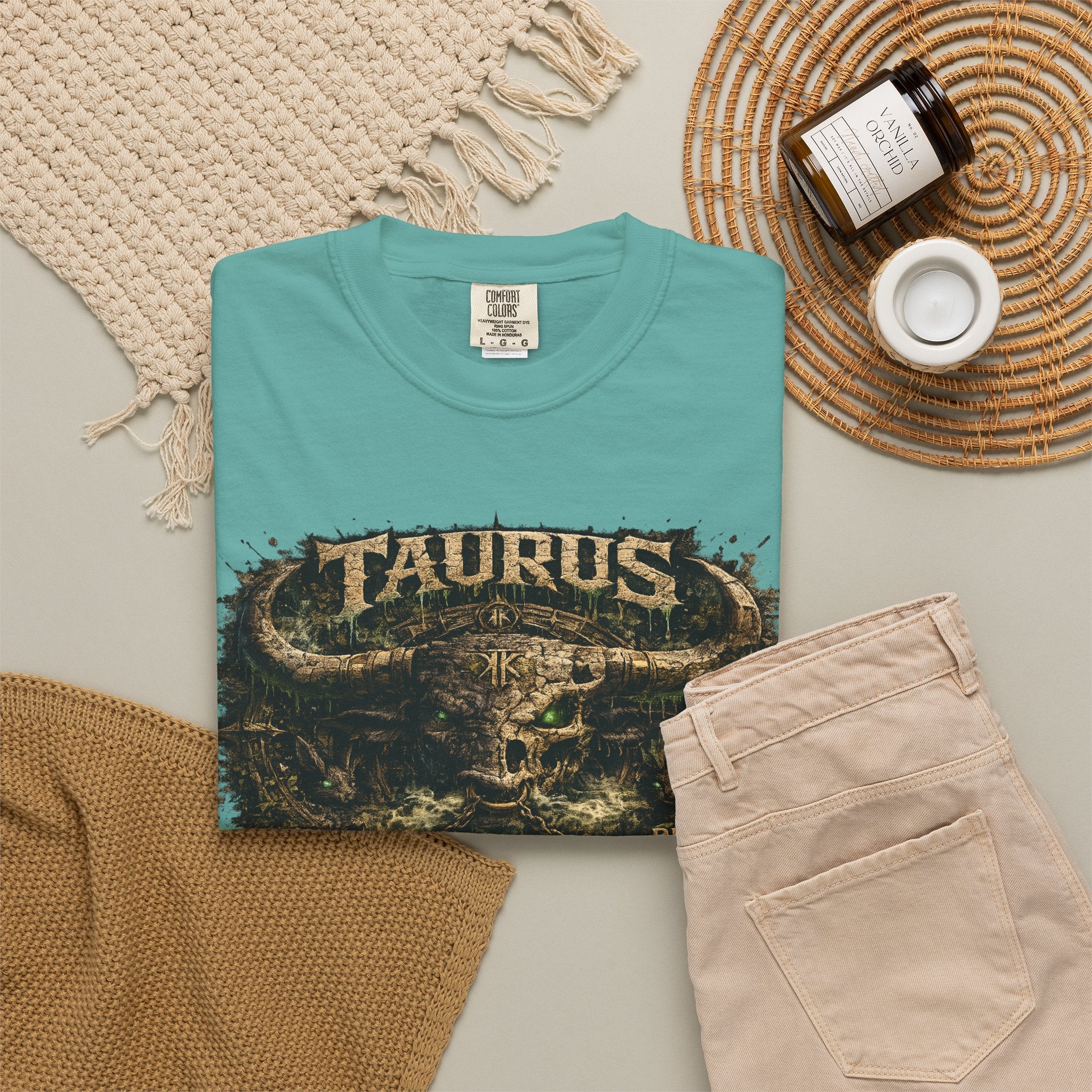 Taurus Zodiac T-Shirt — 'Built to Endure' Graphic Tee