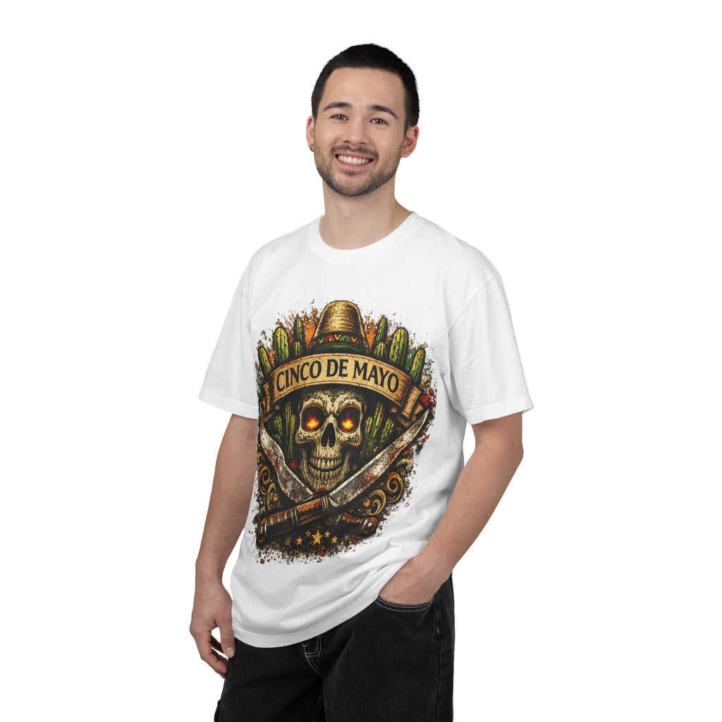 Cinco de Mayo Skull T-Shirt — Mexican Fiesta Graphic Tee