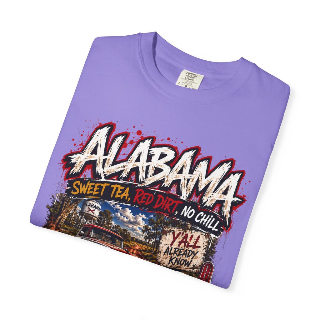 Alabama Vintage Truck T-Shirt — Sweet Tea, No Chill Graphic Tee