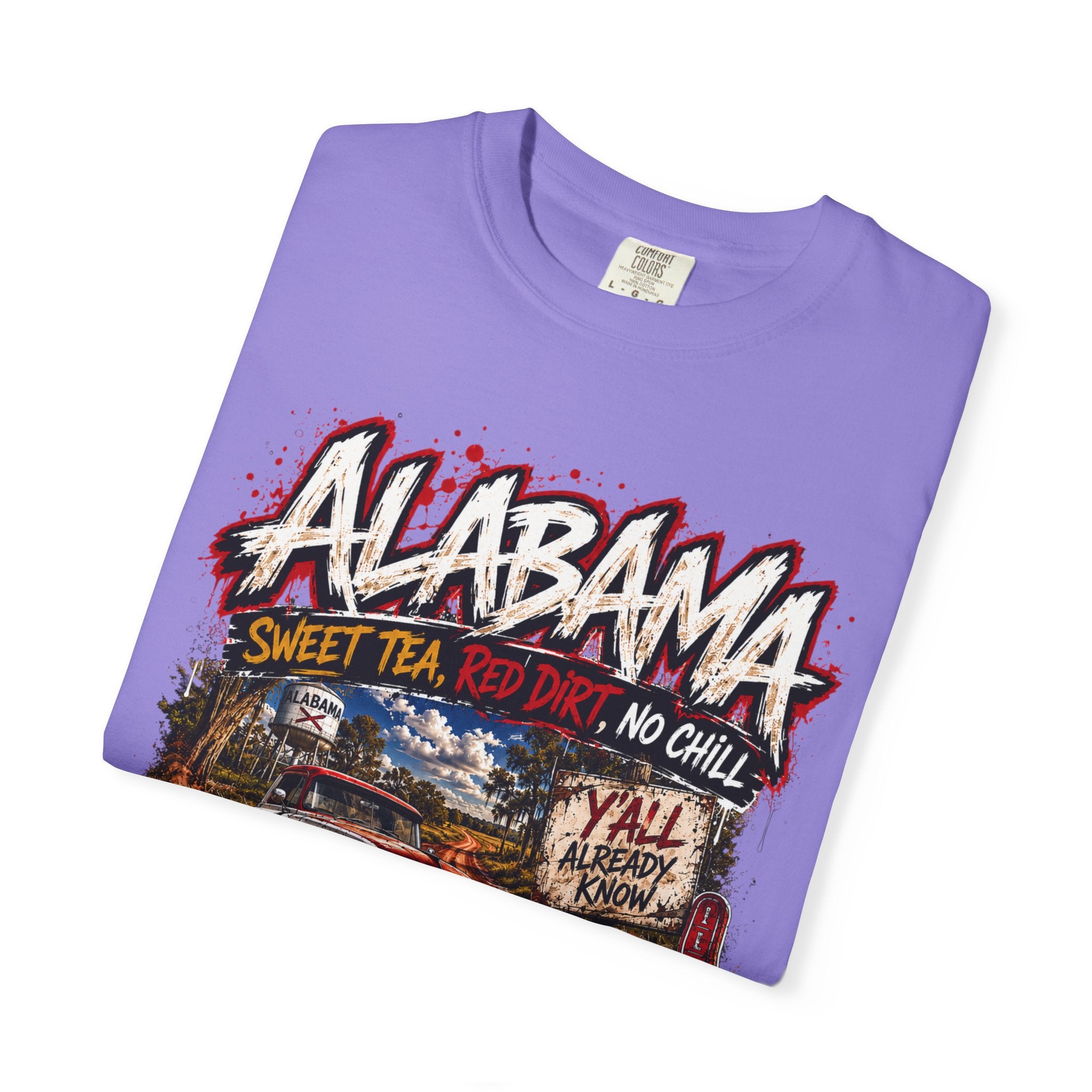 Alabama Vintage Truck T-Shirt — Sweet Tea, No Chill Graphic Tee