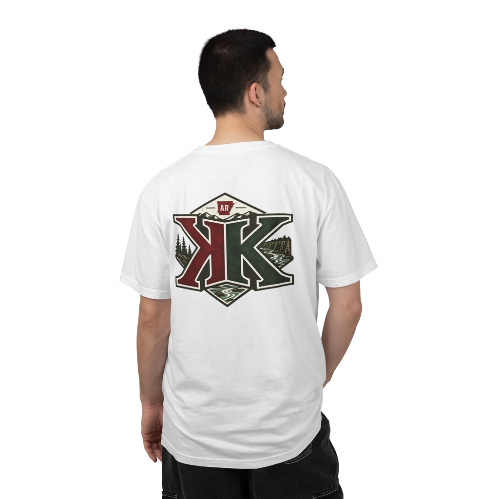 Arkansas Gator Graphic T-Shirt — 'Arkansas' Swamp Monster Design, Backroad State Pride Tee