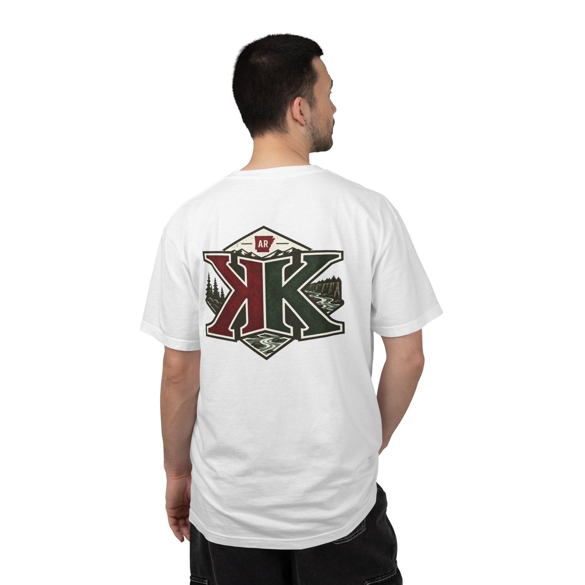 Arkansas Gator Graphic T-Shirt — 'Arkansas' Swamp Monster Design, Backroad State Pride Tee