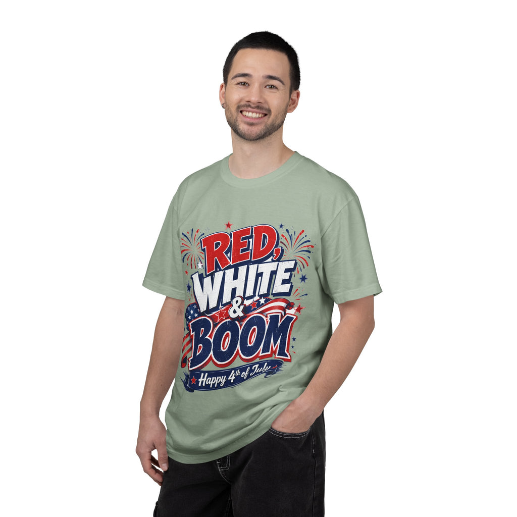 Red, White & Boom 4th of July T-Shirt