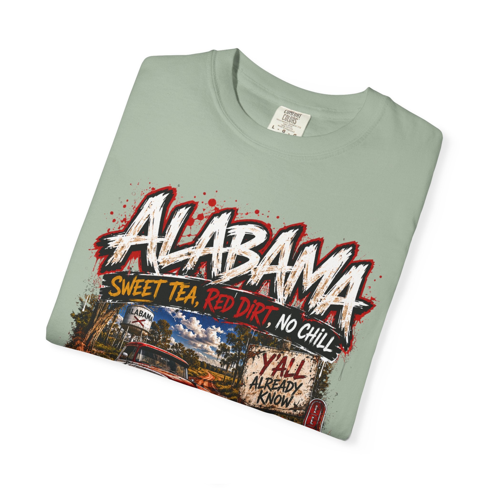 Alabama Vintage Truck T-Shirt — Sweet Tea, No Chill Graphic Tee