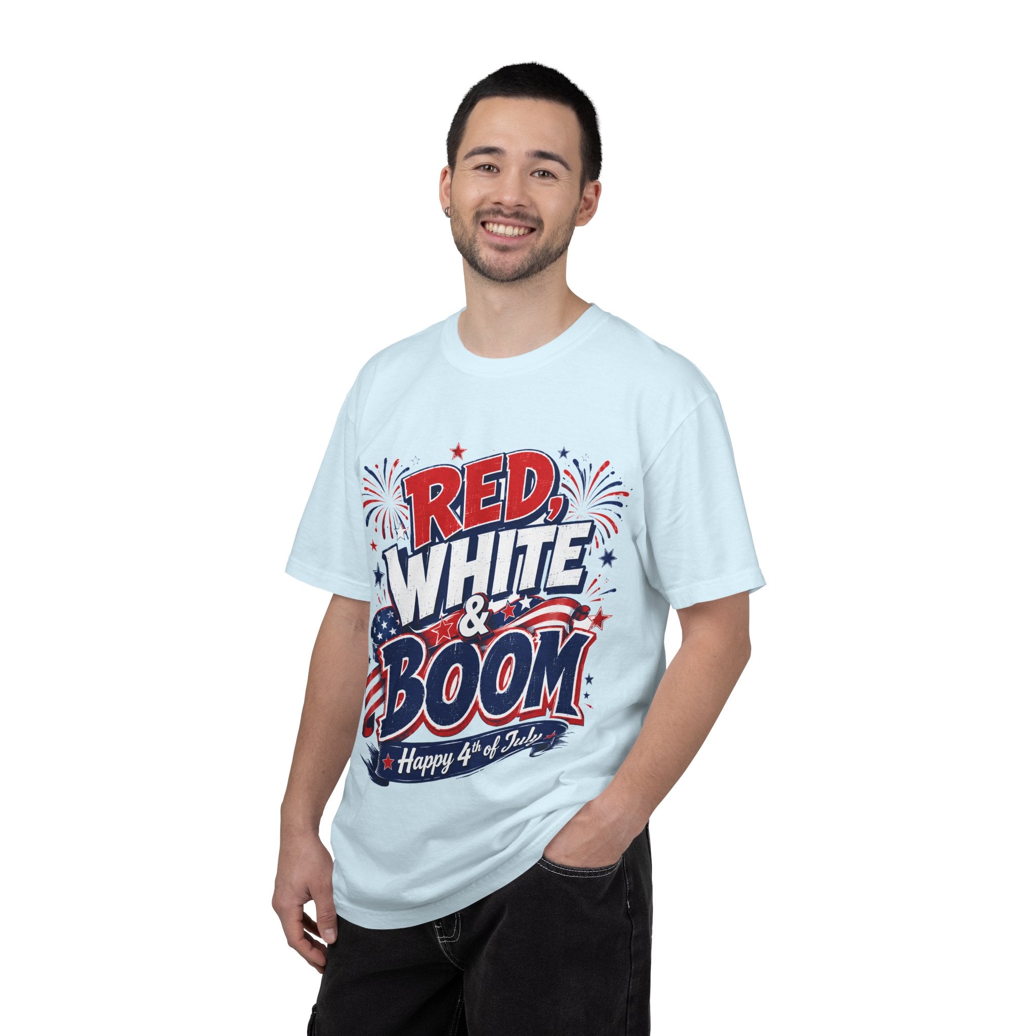 Red, White & Boom 4th of July T-Shirt