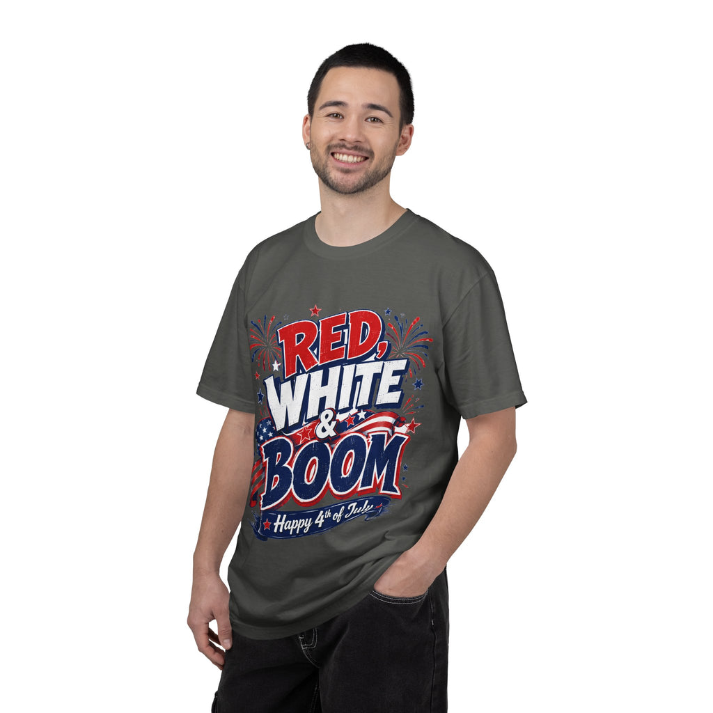Red, White & Boom 4th of July T-Shirt