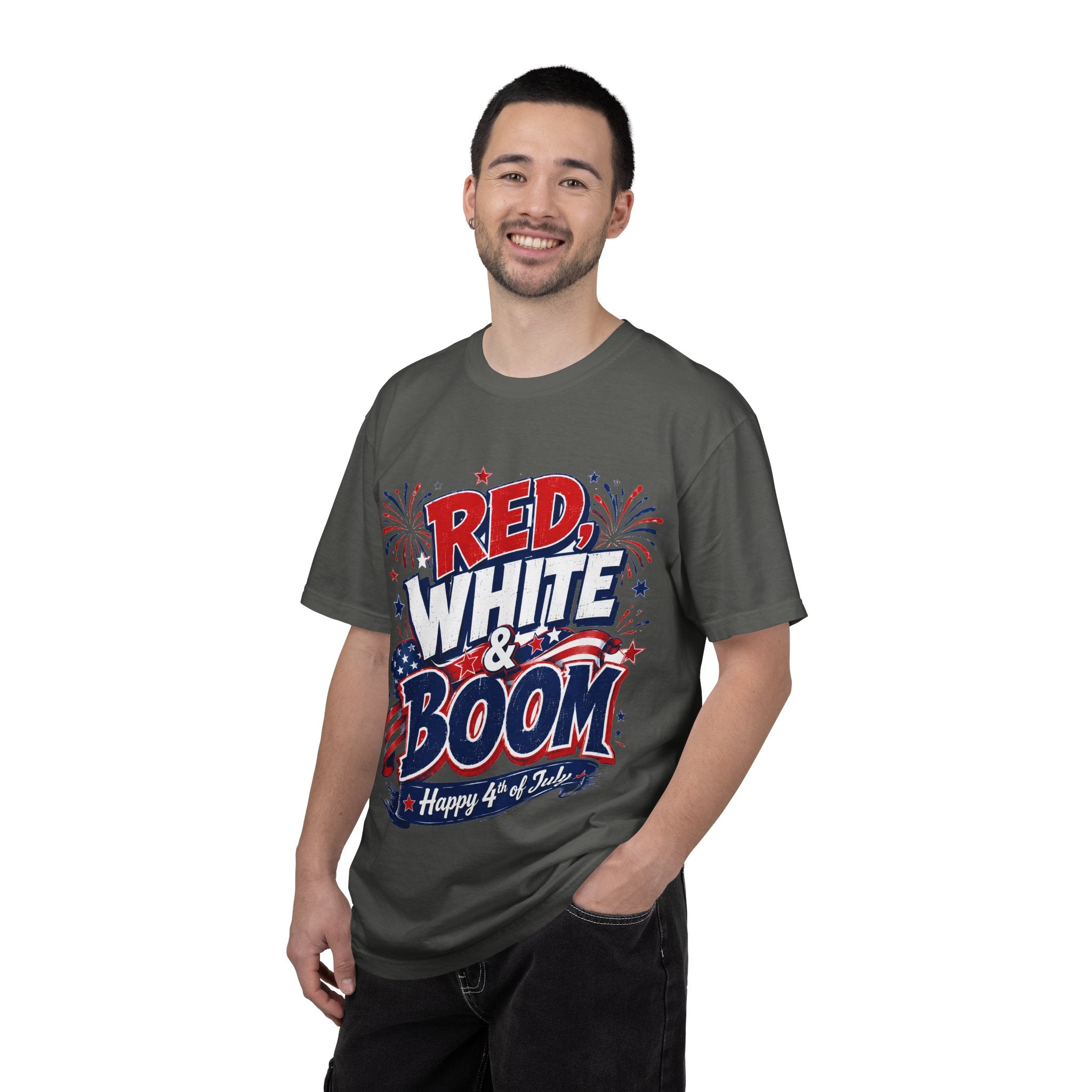 Red, White & Boom 4th of July T-Shirt