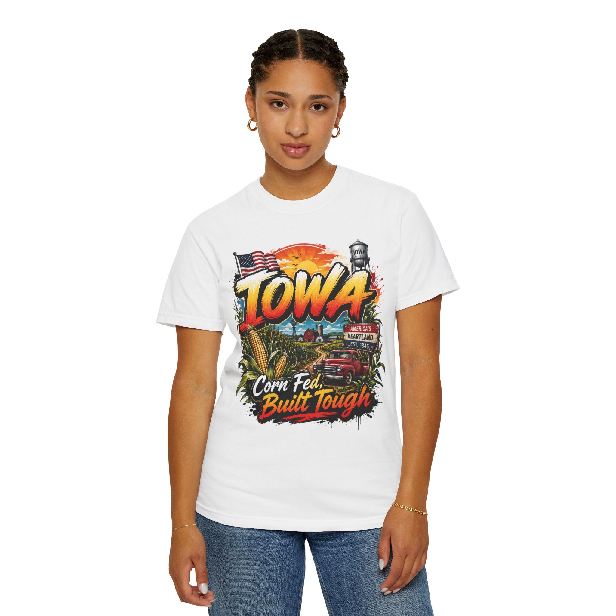 Iowa Corn-Fed 'Built Tough' T-Shirt