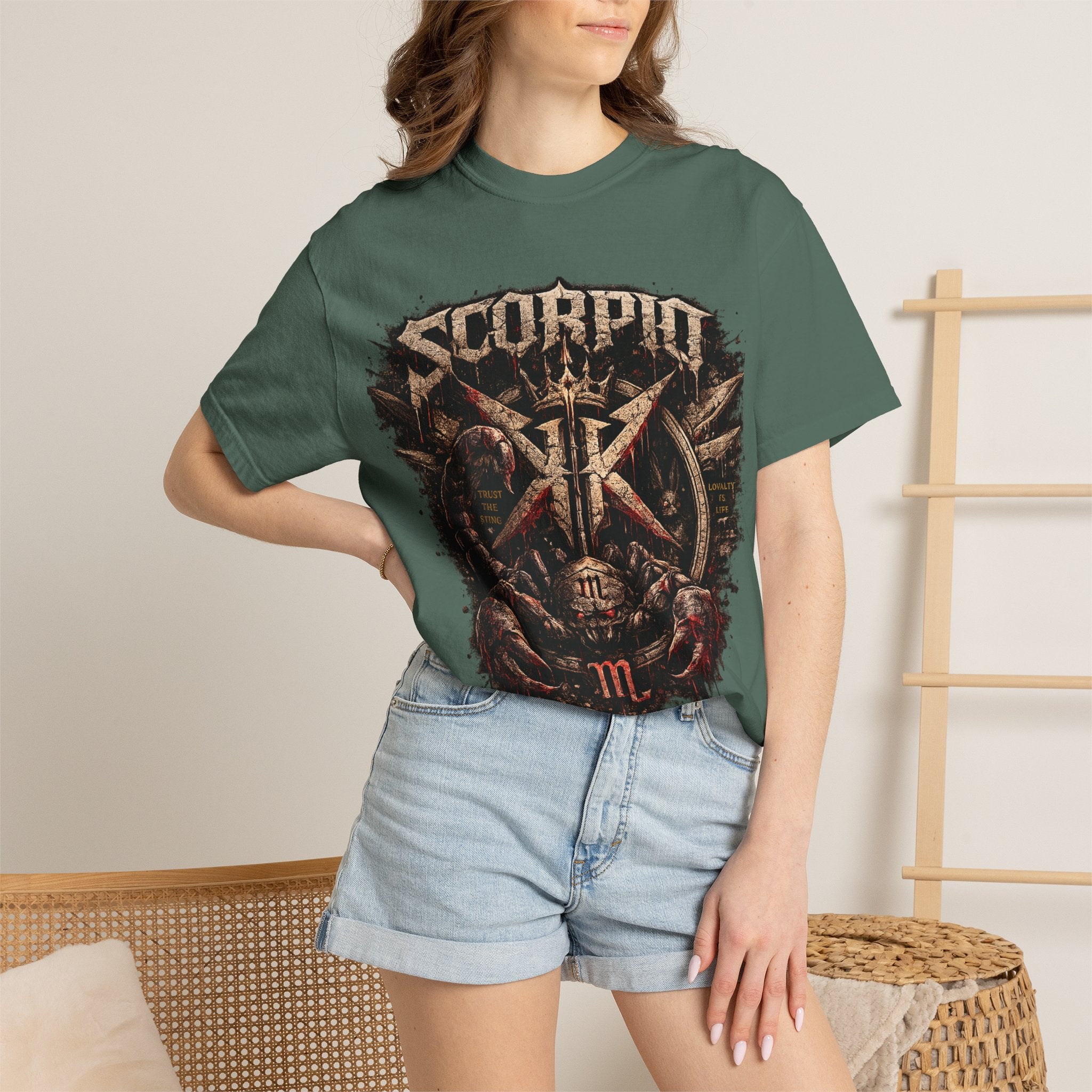 Scorpio Zodiac Graphic T‑Shirt