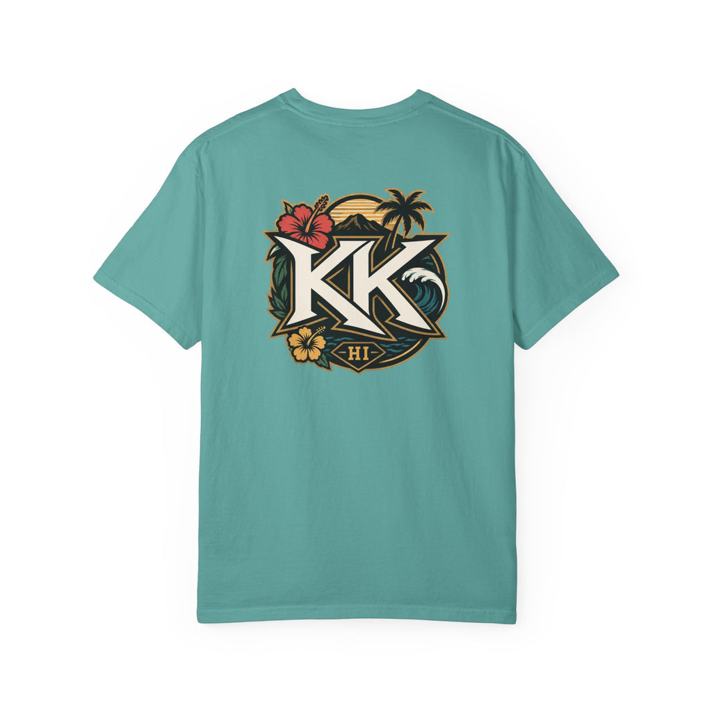 Hawaii Island Vibes T-Shirt — 'Island Time, Main Character Vibes' Tropical Tee