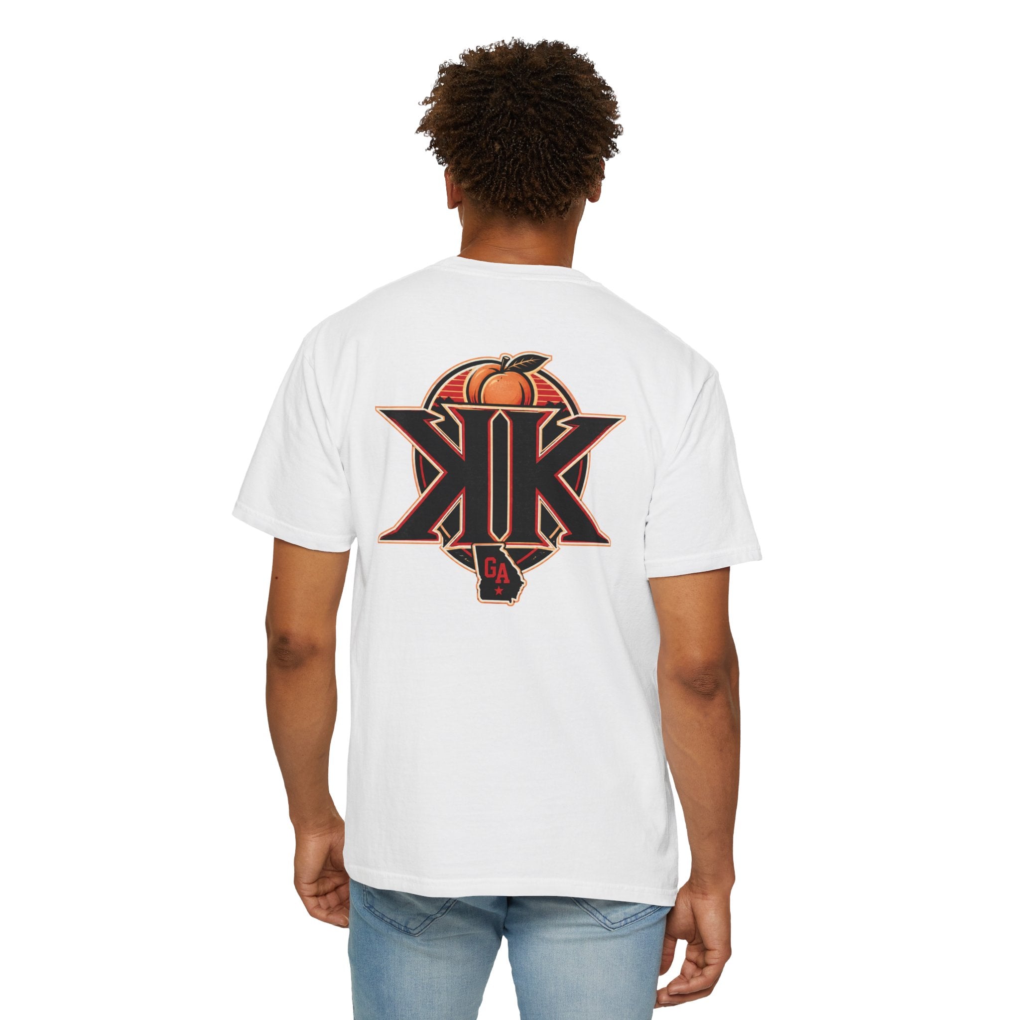 Georgia Peach Vintage Graphic T-Shirt — Atlanta Street Food & Peach State Design