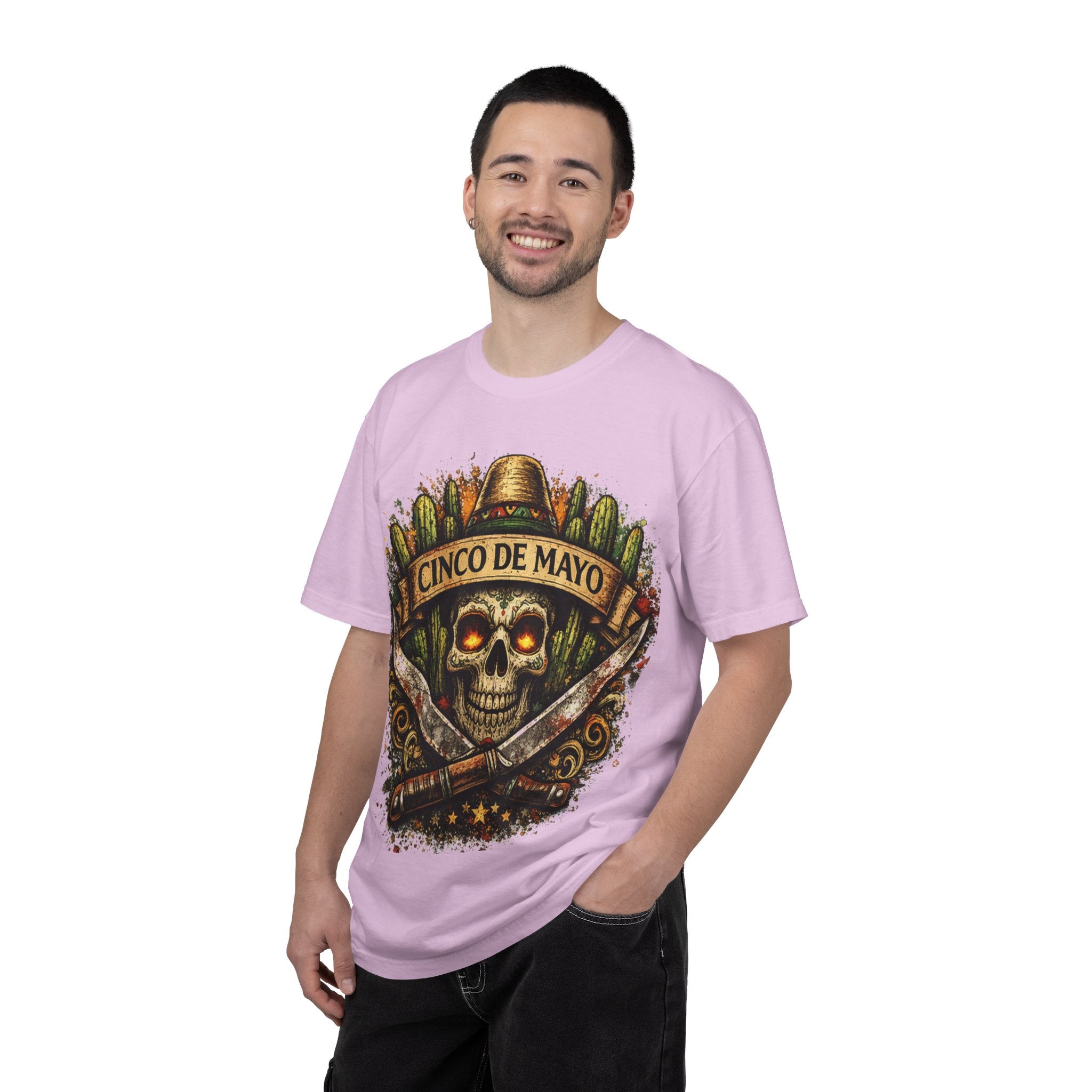 Cinco de Mayo Skull T-Shirt — Mexican Fiesta Graphic Tee