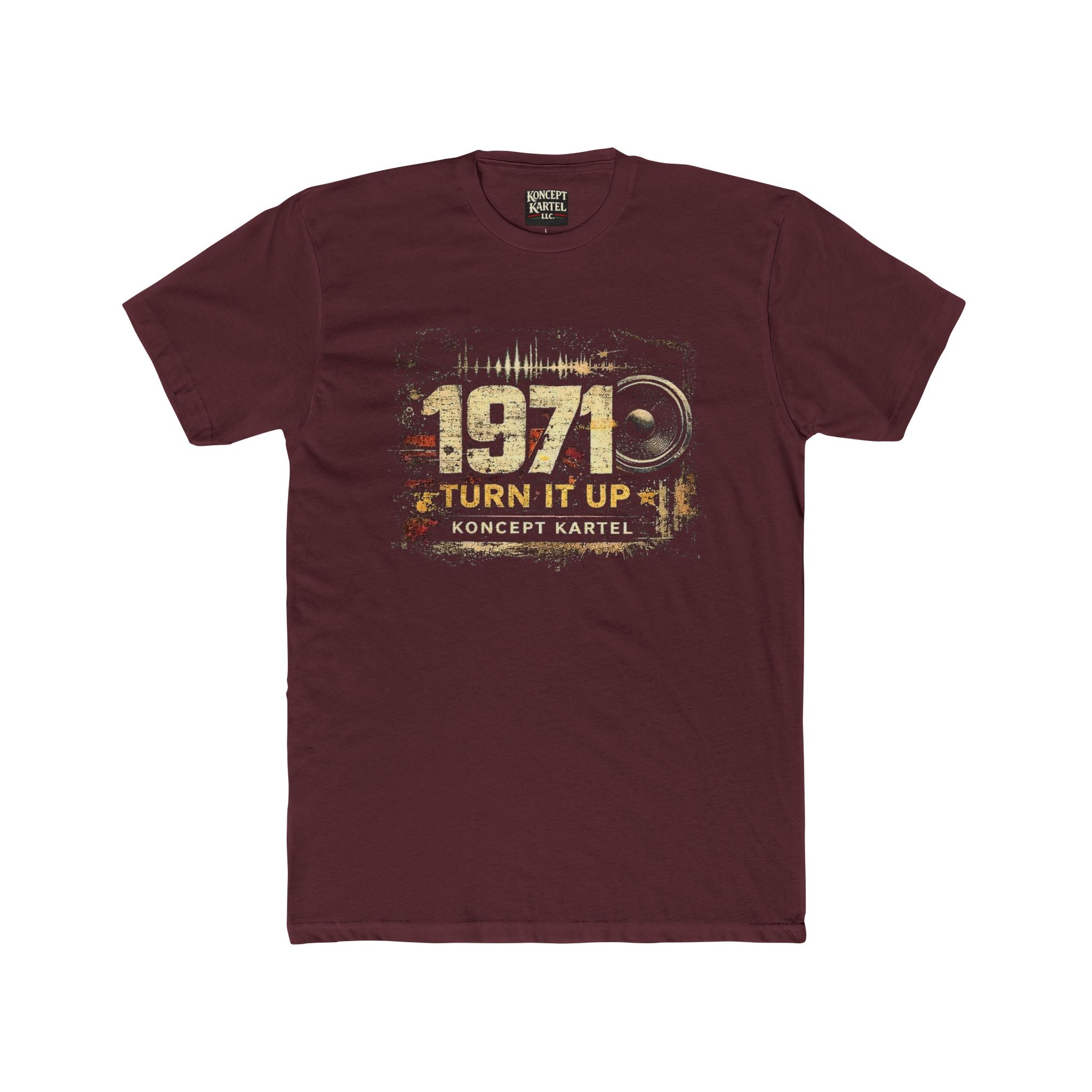 1971 Turn It Up Vintage Graphic Tee