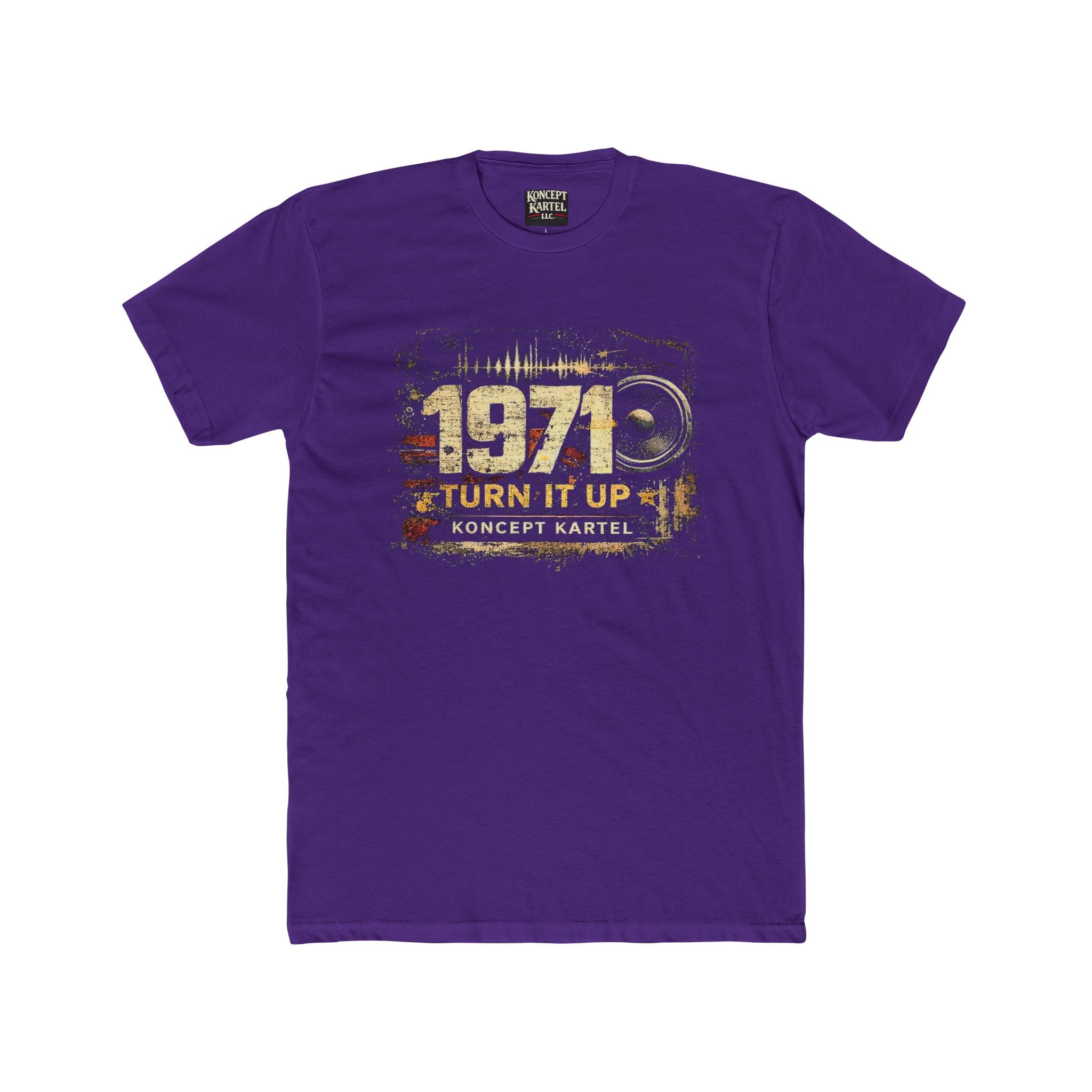 1971 Turn It Up Vintage Graphic Tee