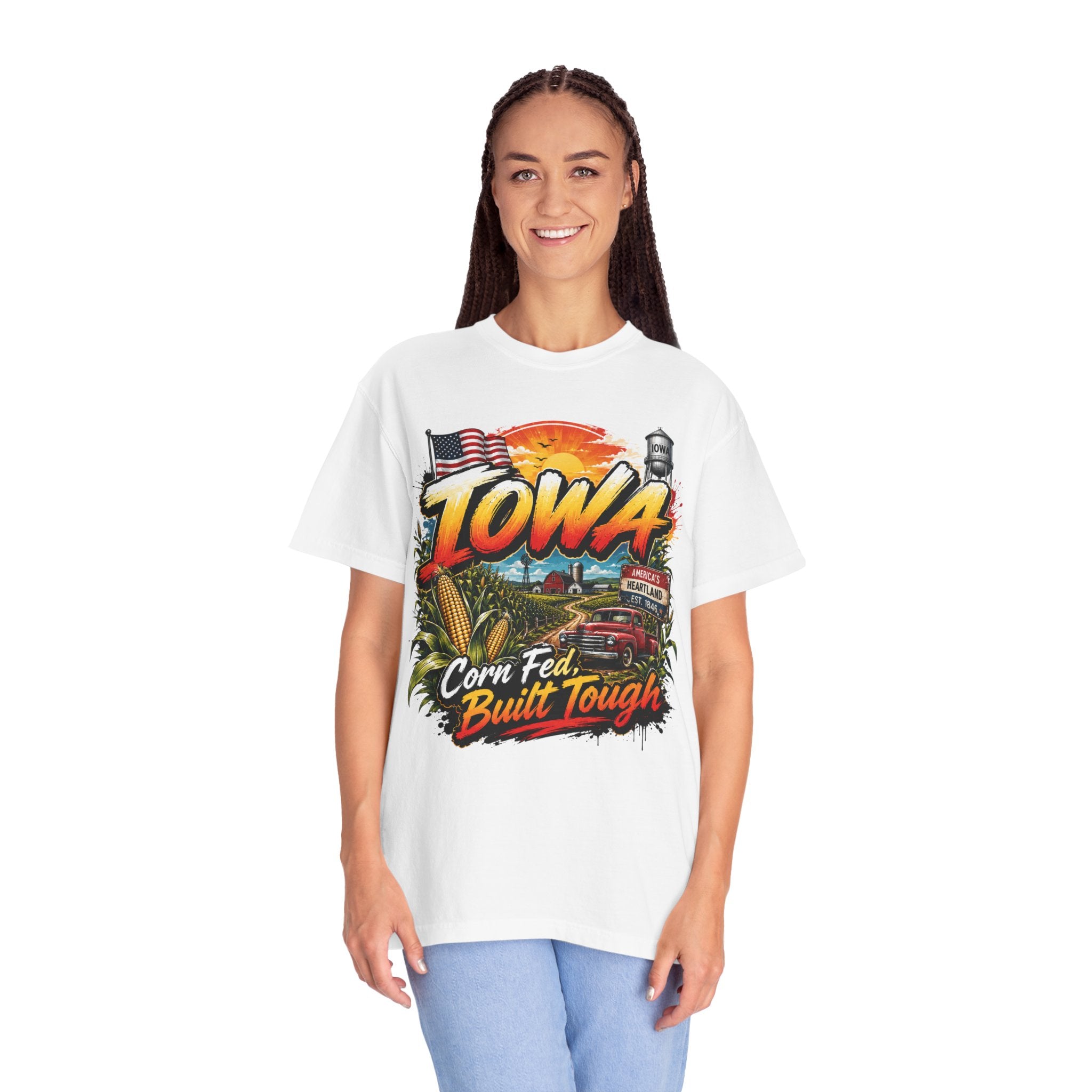 Iowa Corn-Fed 'Built Tough' T-Shirt