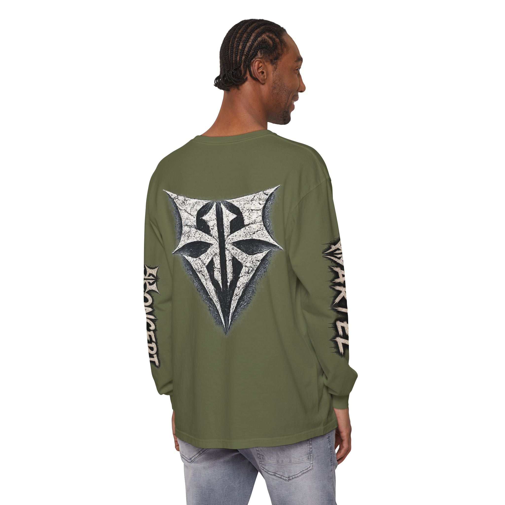 Built Not Bought Long Sleeve T-Shirt — Mechanic/Builder Graphic Tee