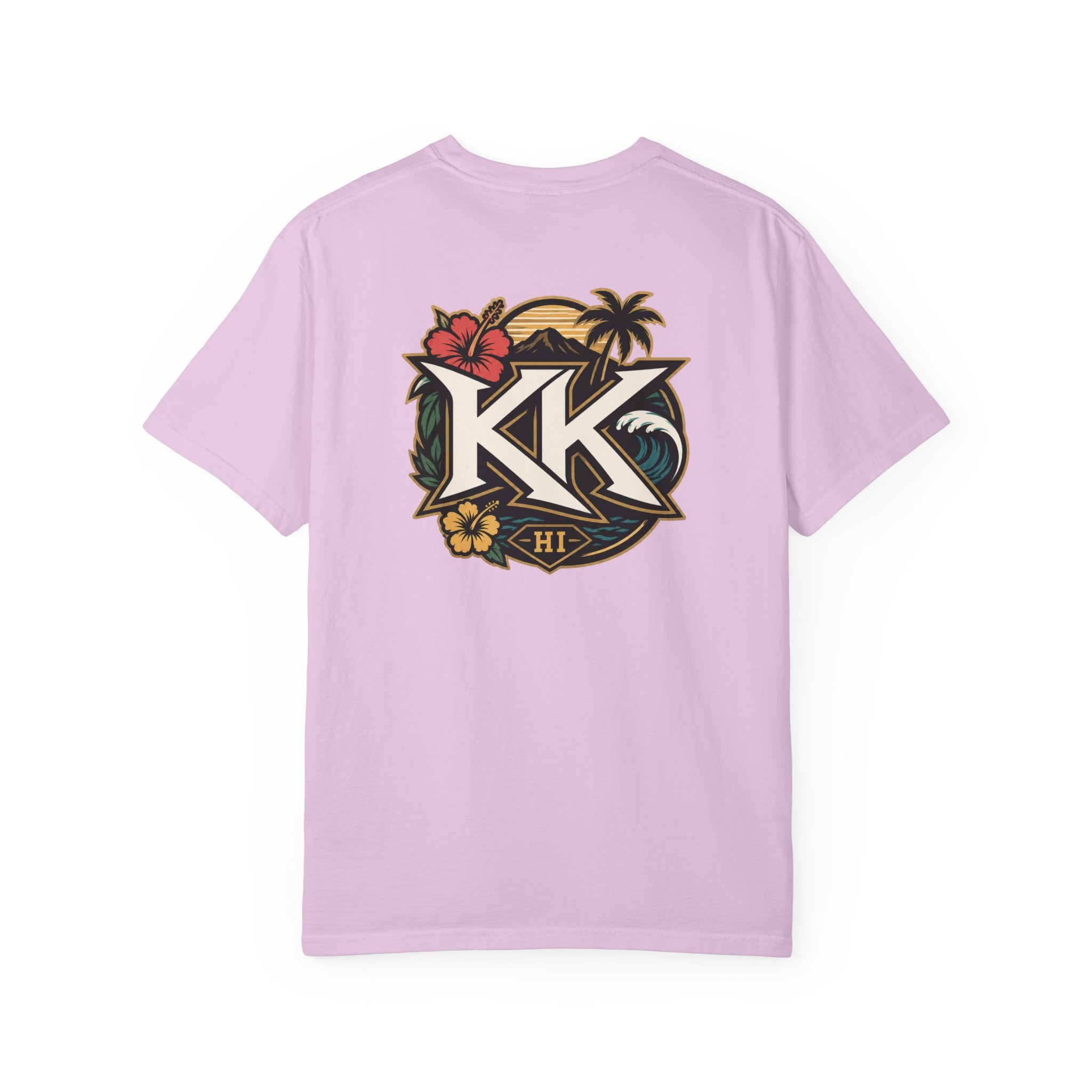 Hawaii Island Vibes T-Shirt — 'Island Time, Main Character Vibes' Tropical Tee